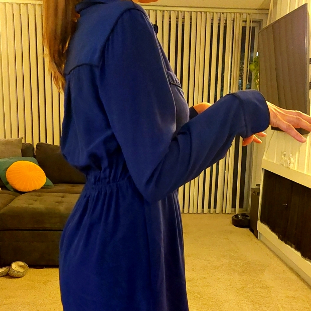 Madewell blue dress size 2